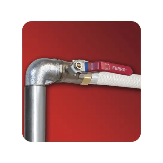 Ball valve 32 – optional
